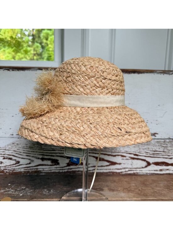 NWT Anthropologie San Diego Hat Company Sunny Day Straw Cloche Hat main image 12